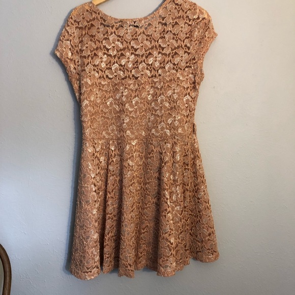 NWT Women's Gold/Apricot Dress size XL Iska London - Picture 6 of 8